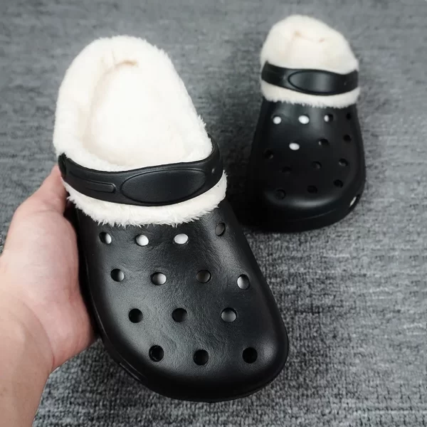 conton-crocs-shoes-custom-indoor-keep-warm-furry-eva-clogs-wholesale-5