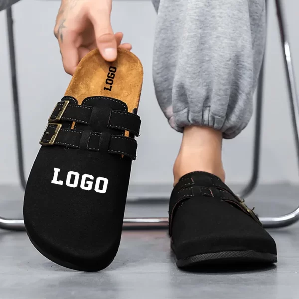 two-strap-wholesale-birkenstock-clogs-cotton-birkenstock-sandals-custom-logo-2