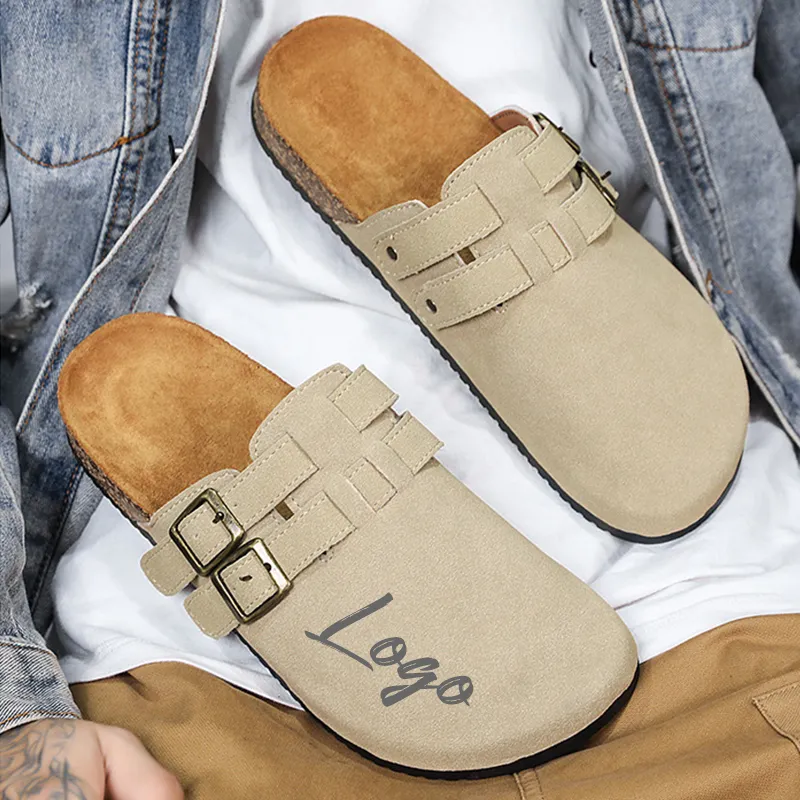 two-strap-wholesale-birkenstock-clogs-cotton-birkenstock-sandals-custom-logo-3