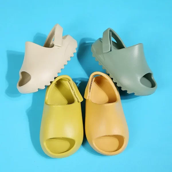 Soft Wholesale Childrens Sandals, Outdoor Custom Yeezy Sandals - 图片 3