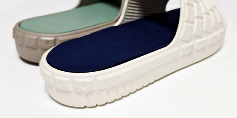Full custom slipper Pantone color matching in EVA foam